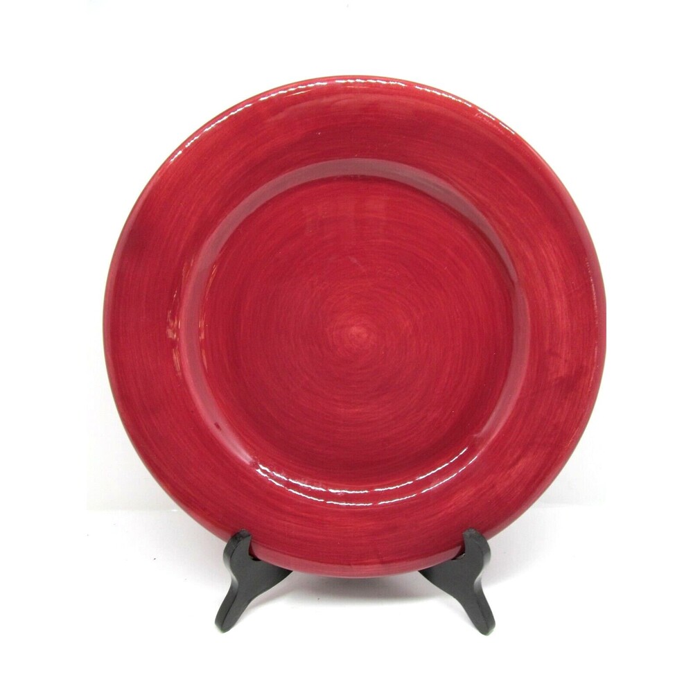 Tabletops Unlimited Gallery Avellino 11 1/4" Merlot Dinner Plate